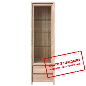 Вітрина Каспіан Дуб сонома REG1W2S BRW...